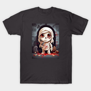 Cute Halloween Mummy T-Shirt